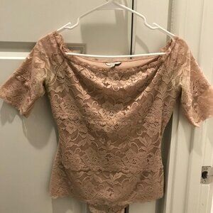 Lace Bodysuit Top